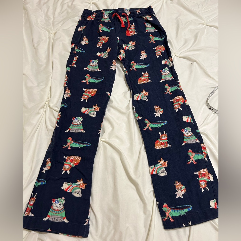 Old Navy Christmas women’s Blue Pajama Pants